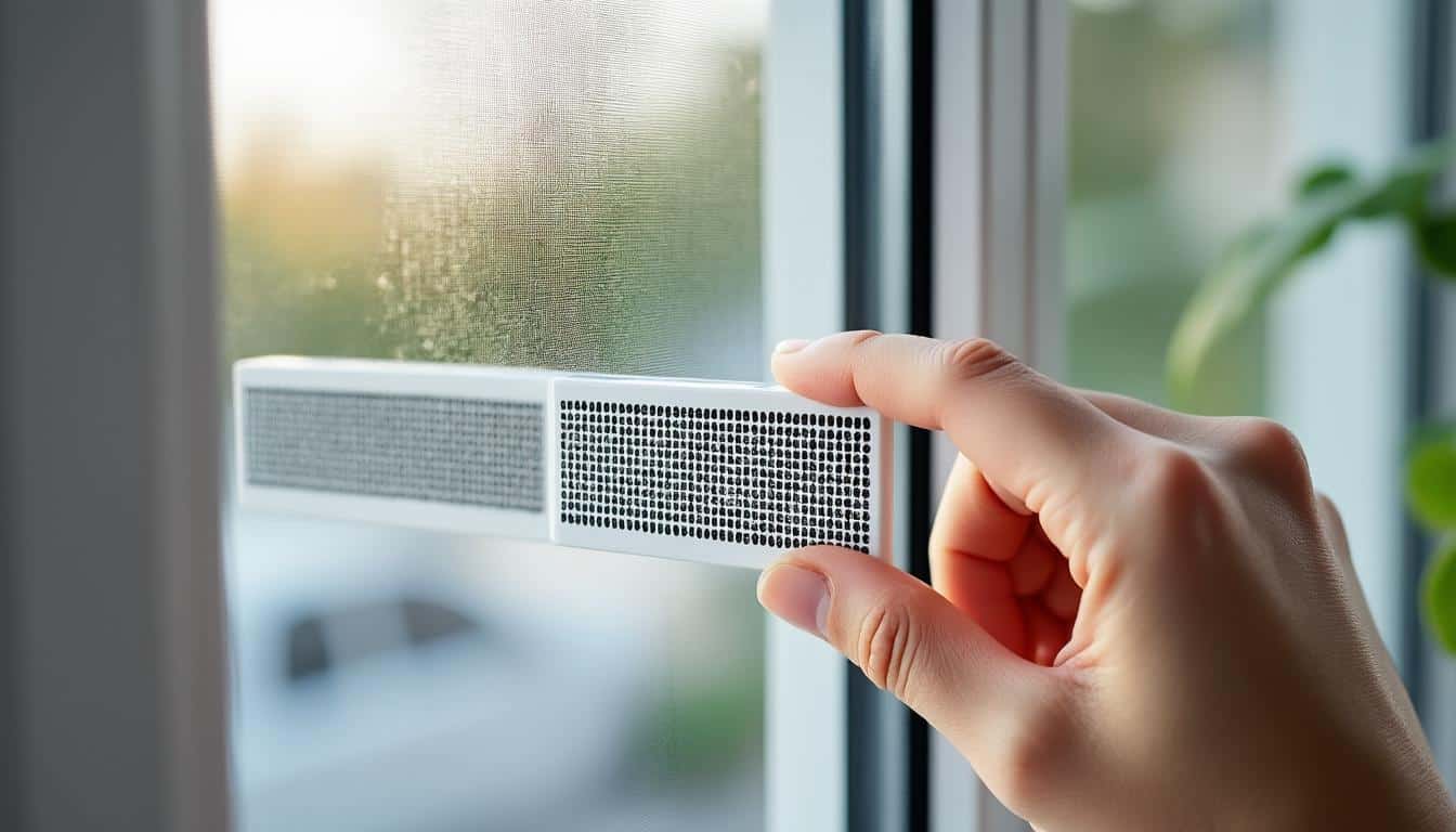 Aération sur la fenêtre en PVC : guide pour un air sain et frais