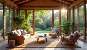 Véranda en bois : guide complet pour un espace chaleureux et durable