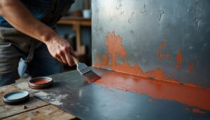 Peinture sur le zinc : guide complet pour une protection durable