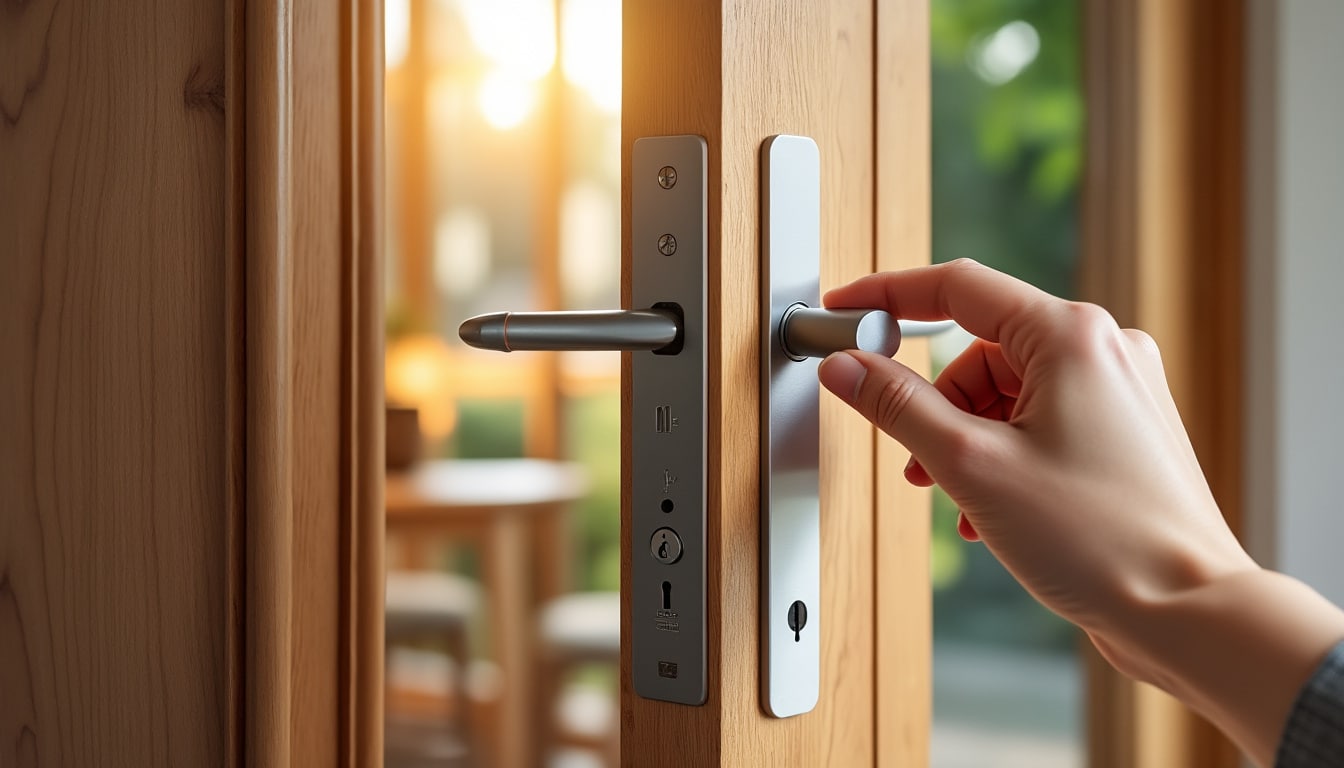 Illustration: Comprendre le mécanisme de la serrure à trois points pour sécuriser sa porte