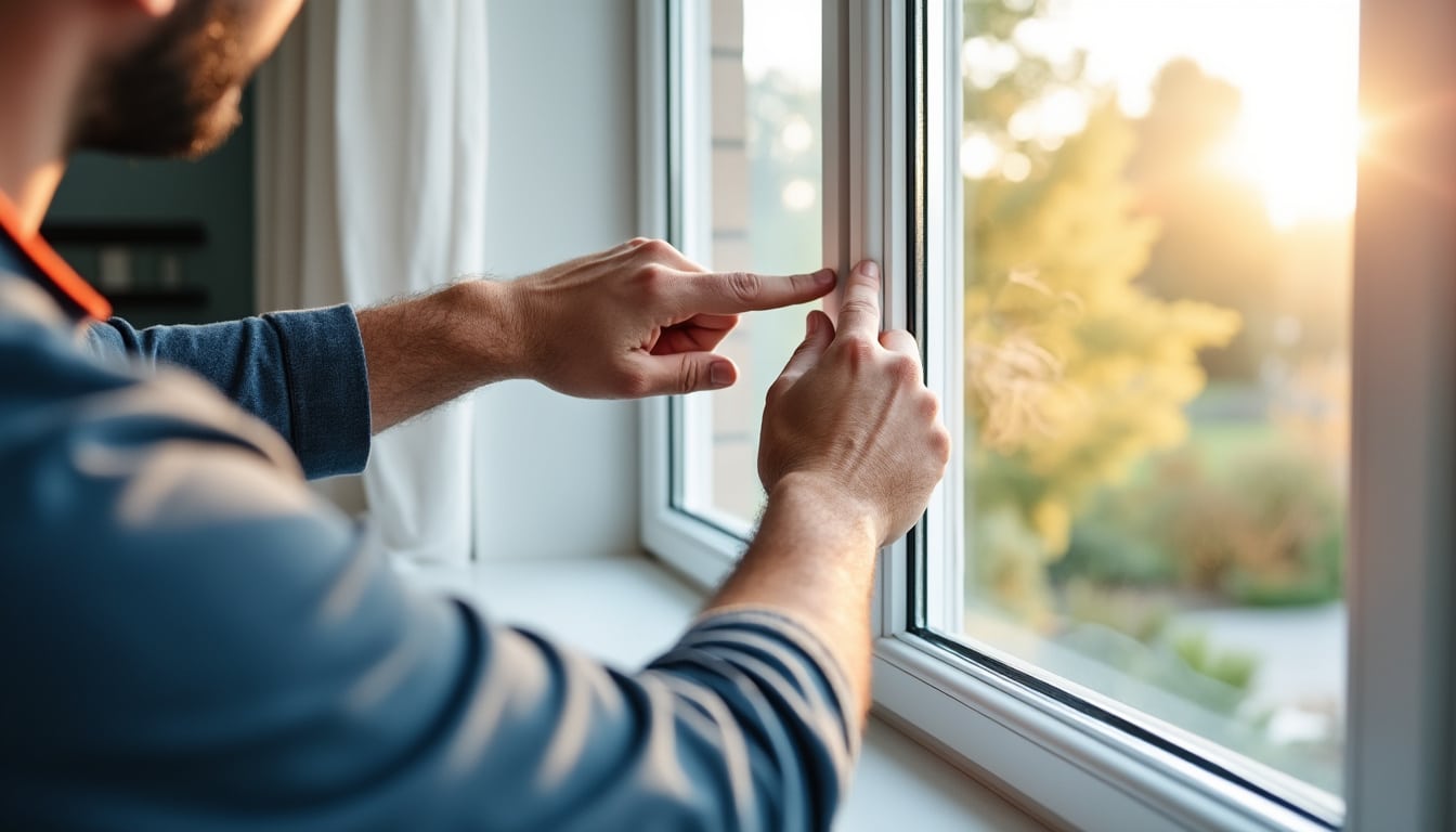 Illustration: Comprendre l’importance du joint sur une fenêtre en PVC