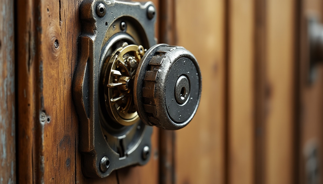 Illustration: Comprendre le mécanisme d’une serrure multipoints pour porte d’entrée