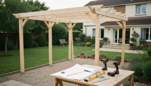 Plan pour construire une pergola en bois soi-même
