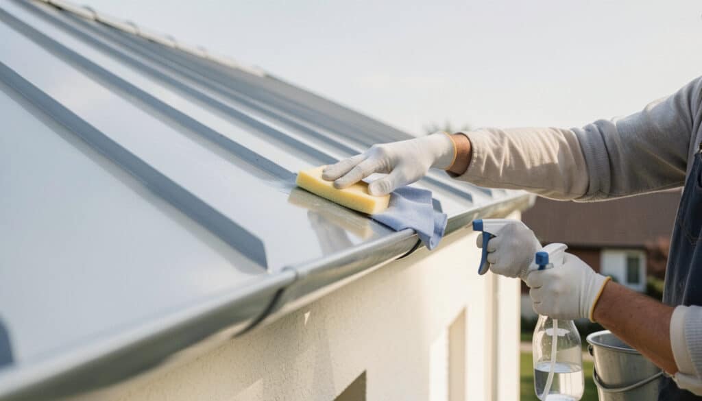 Comment nettoyer le zinc extérieur sans l’abîmer