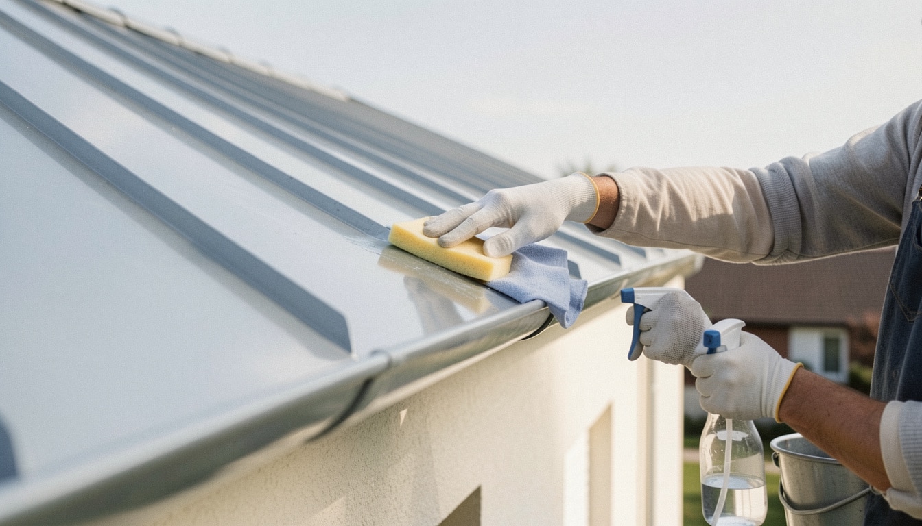 Comment nettoyer le zinc extérieur sans l’abîmer