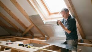 Comment poser un isolant mince sous la toiture ?