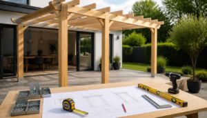 Plan de pergola en bois : dimensions et montage